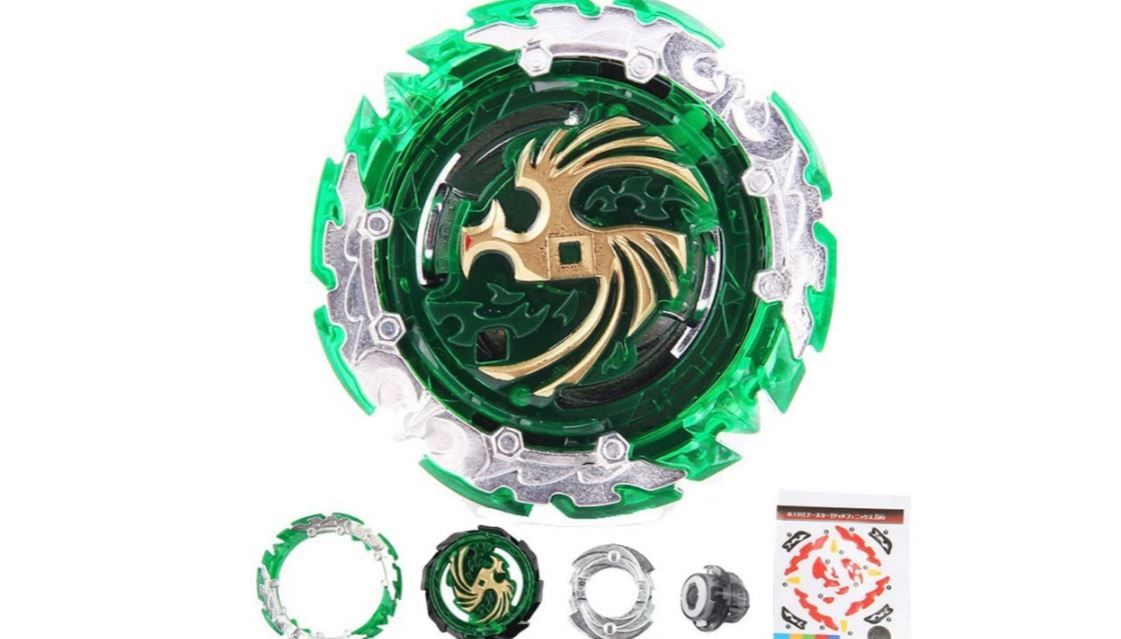 BEYBLADE BURST KREISEL Revive Phoenix Grün + Launcher B-117