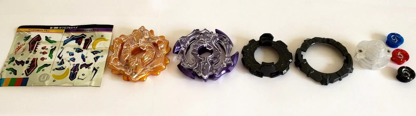  Duo Eclipse Double Layer God TOUPIE BEYBLADE BURST B-00 stickers