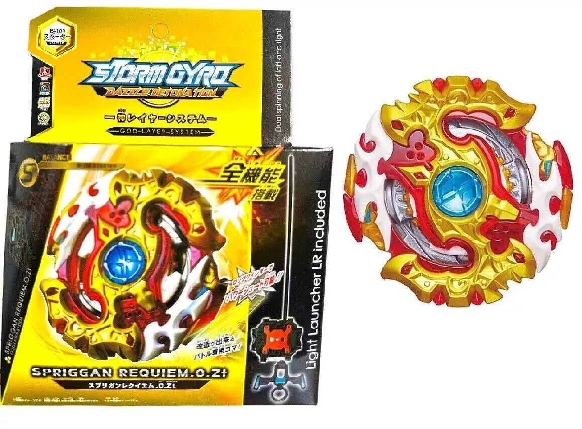 BEYBLADE BURST KREISEL SPRIGGAN REQUIEM + LAUNCHER B-100
